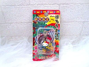 HELLO KITTY VINTAGE KEYCHAIN CHARM ZIPPER MASCOT VINTAGE GOTOCHI GUNMA LIMITED - Picture 1 of 1