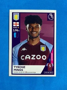 Panini Sticker Premier League 2021 n. 57 Tyrone Mings (Aston Villa) - Imagen 1 de 1
