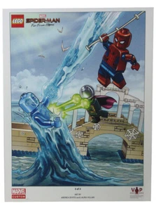 LEGO Spider-Man Far From Home VIP Exclusive Promo Art Print Marvel Comics 2019 - Picture 1 of 1