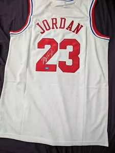 1991 MICHAEL JORDAN MITCHELL NESS HARDWOOD CLASSIC ALL STAR Signed JERSEY - Picture 1 of 8