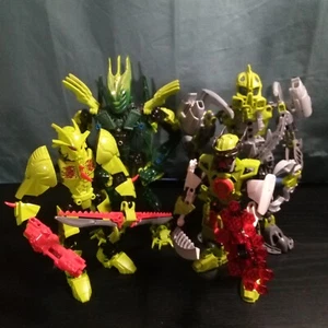 LEGO Bionicle Glatorian/Phantoka+Hero Factory Loose MOC Lot (modified) - Picture 1 of 13
