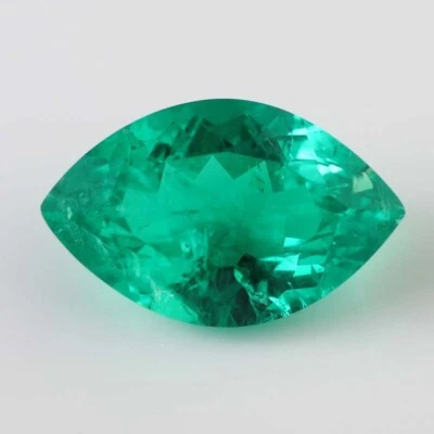 Hydrothermal Emerald Gemstone Marquise Cut Shape Gemstone For Jewelry Making - Image 1 of 3