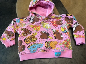 WDW DISNEY EATS COLLECTION HOODIE SWEATSHIRT GIRLS SZ 4 - Picture 1 of 6