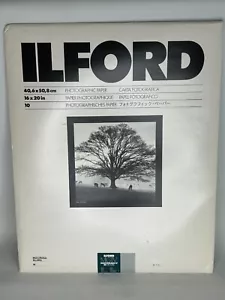 NEW UNOPENED Ilford Multigrade IV RC Deluxe Glossy 16x20 10 Sheets NEW UNOPENED - Picture 1 of 7