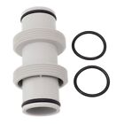 For Intex Split Hose Plunger Valve Pool Part 1.5in To 1.5in Straight Connector