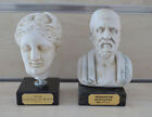 Ensemble sculpture Hippocrate Hygieia artefacts