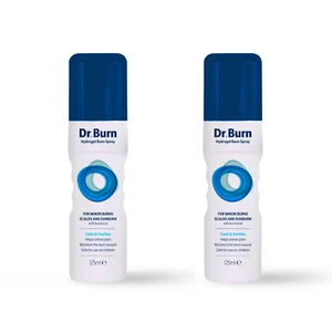 Dr Burn Hydrogel Burn Relief Spray Paquete de 2 | Enfria, calma y alivia quemaduras - Imagen 1 de 4