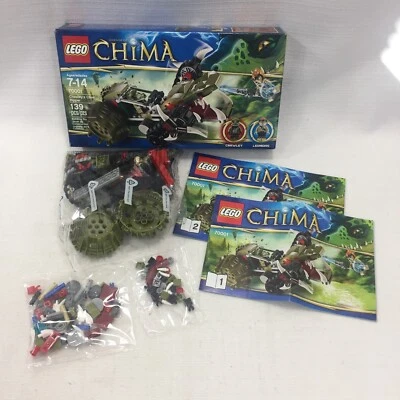 2013 Lego легенды Чима Crawlies коготь потрошитель #70001 полная коробка руководство - Изображение 1 из 4