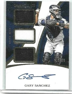 GARY SANCHEZ 2017 PANINI IMMACULATE TRIPLE GAME JEREYS & CERTIFIED AUTOGRAPH#/99 - Picture 1 of 1