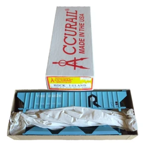 HO Accurail 6509 Rock Island P-S 4750 Grain Hopper Car Kit Rock 800652 NOS - Bild 1 von 12