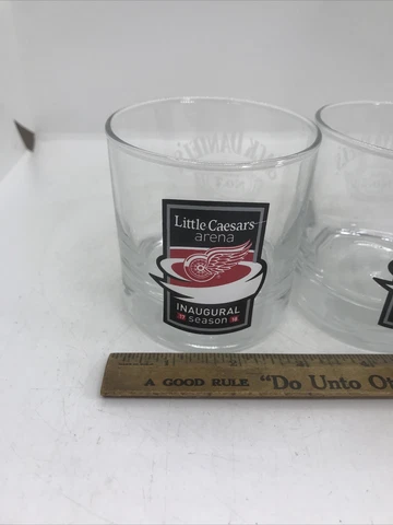 Jack Daniel's Little Caesars Arena Inaugural Season 2017-18 Tumbler Glass Cover