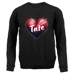 Love Heart Tate - Kids Hoodie / Sweater - Singer Lyrics Fan Tour Love Concert - Picture 1 of 20