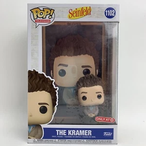 Funko Pop The Kramer with Portrait 1102 Seinfeld Vinyl Figure Target Exclusive - Picture 1 of 12