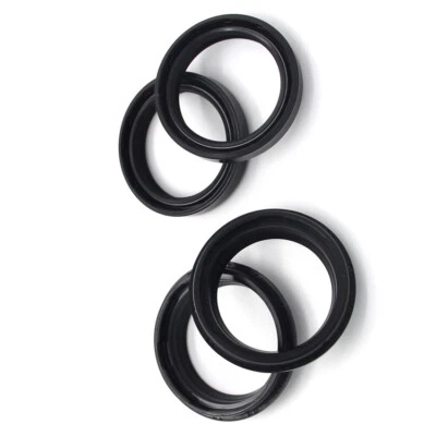Fork Seal and Wiper Set for Yamaha IT200L/N/S YZ250 IT490K/L YZ125S/T TT600 - Image 1 of 4
