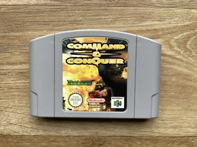 Nintendo 64 N64 Command And Conquer Game Cart Cartridge Only PAL UK - Image 1 of 4