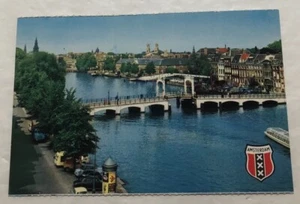 Amsterdam - Magere Brücke über die Amstel. Postkarte (T2) - Bild 1 von 2