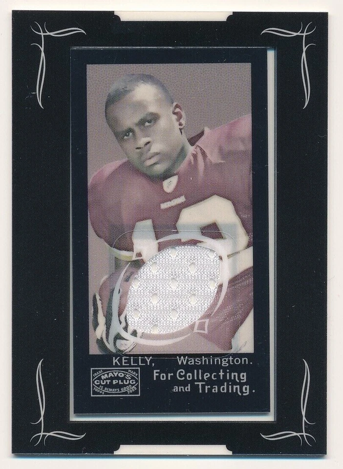 MALCOLM KELLY 2008 TOPPS MAYO RELIC GAME JERSEY WASHINGTON REDSKINS SP - Image 1 of 2