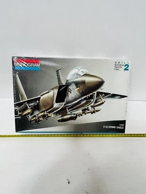MONOGRAM F-15 STRIKE EAGLE KIT IN SCALA 1/72 NUOVISSIMO VINTAGE!!! - Immagine 1 di 2
