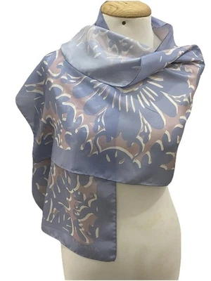 S7# Escada Rectángulo Multicolor Seda Bufanda Hecha en Italia  Foto 1 de 4