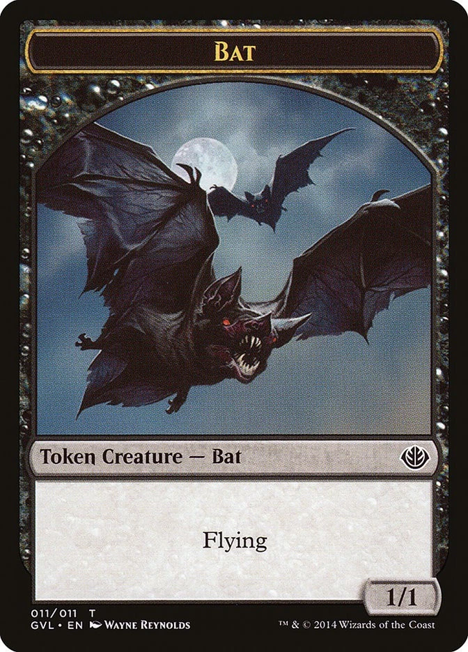 MTG {Bat Token}  - Duel Decks: Anthology #T11 - Image 1 of 1