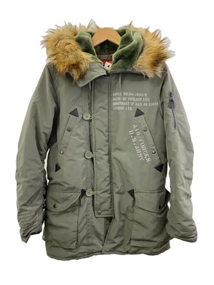 AVIREX Flight Jacket M Polyester KHK Plain 6152219 - Image 1 of 4