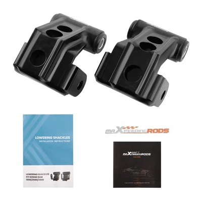 Kit de grilletes reductores de caída de 2"" para Dodge Ram 1500 Mega Cab 2500 3500 2003-2013 Foto 1 de 4