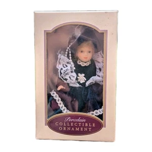 Porcelain Collectible Ornament Doll by DG Creations 2000 โ Boxed - Picture 1 of 2
