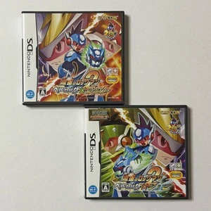 Ryusei no Rockman 2 Berserk x Shinobi & Dinosaur W/2Cards Japan NDS Nintendo DS - Picture 1 of 10