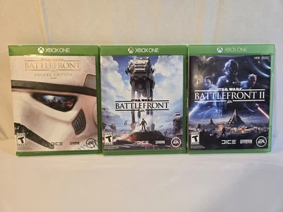 Videojuegos Xbox One Star Wars Lote de 3 juegos probados funciona muy bien Foto 1 de 4