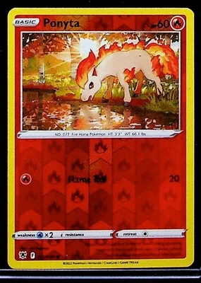 Pokemon Trading Card Ponyta Flame Tail Basic Game Protective Sleeve - Image 1 of 2