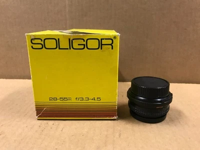 Soligor MC 28-55mm f 3.3-4.5 Zoom Macro Lens - #08-2853 - Image 1 of 4