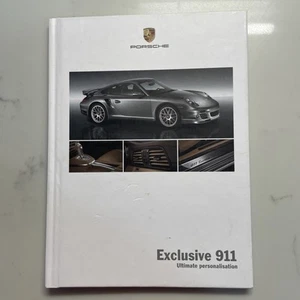 Porsche 911 Exclusive Personalisation 2009-2010 UK Hardback Brochure WSL9100 - Picture 1 of 11