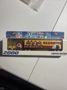 Matchbox White Rose Limited Edition 2000 NFL WASHINGTON REDSKINS Truck Hauler - Picture 1 of 7