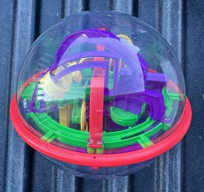 PERPLEXUS ROOKIE & Rubiks 360 3D Puzzle Maze Ball Game Toy Labyrinth RED - Image 1 of 4