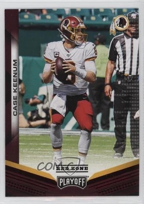 2019 Panini Playoff Red Zone Case Keenum #110 - Image 1 of 2