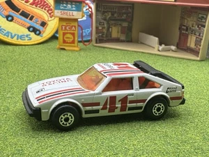 1982 Matchbox Toyota Supra 41 White #41 Black Red VTg Macau 01-00-39 80s Model - Picture 1 of 11