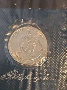 1982 D George Washington 250th Birth Anniversary Half Dollar 90% Silber 0,50 $ - Bild 1 von 9