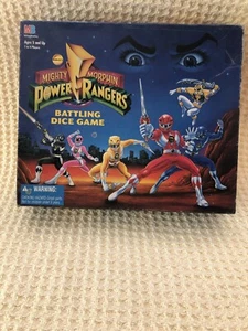 1994 Milton Bradley Saban's Mighty Morphin Power Rangers Battling Dice Game Rare - Picture 1 of 8