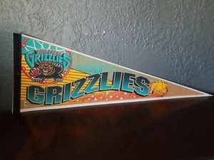 Vtg 1994 Vancouver Grizzlies NBA Basketball Wincraft Felt Pennant Full Size - Picture 1 of 6