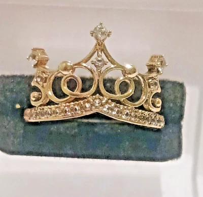 Bague en or jaune 18 carats  - Photo 1/4