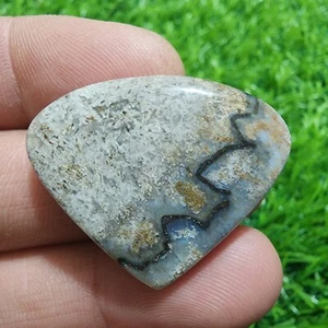 Beautiful Top Crazy Lace Agate Pear Shape 44.60 Carat Loose Gemstone For Jewelry - Picture 1 of 8