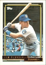 1992 Topps Gold Winners Baseball Card Pick 3-293