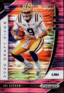 2020 Panini Prizm Draft Football Prizms Pink Pulsar Singles (Pick Your Cards)