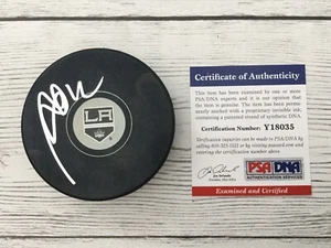 Marian Gaborik Signed Autographed LA Los Angeles Kings Hockey Puck PSA DNA COA a - Picture 1 of 3