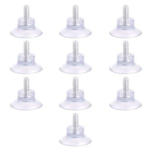 10 Pcs M6x13mm Rubber Strong Suction Cup Screw with Sucker Hanger Pads Diamet... - Picture 1 of 6