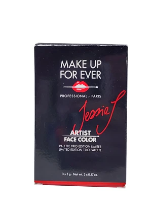 Make Up For Ever Artist Face Color Palette JESSIE J Highlighter Sculpting Powder - Image 1 of 4