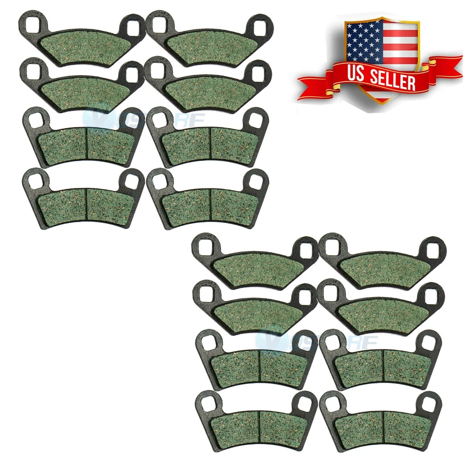 Front & Rear Brake Pads Fits Polaris Razor RZR 800 S RZR EFI 800 EPS 2008-2014 - Изображение 1 из 1