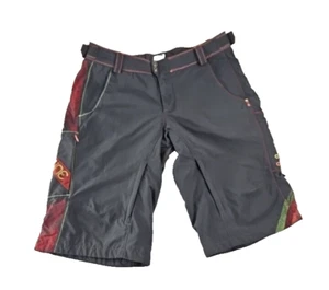 Dakine Board Shorts Men M Gray Logo Zip Pockets Casual Swim Walking Surfing - Picture 1 of 20