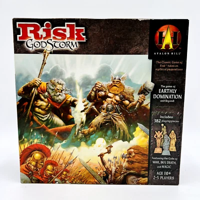 Risk Godstorm Board Game Replacement Parts, Box Only - Image 1 of 4