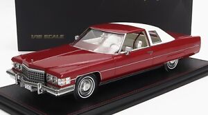Stamp-Models 1/18 Cadillac Coupe Deville 1974 Dynastie Rouge STM1974602